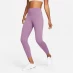 Леггінси Nike Universa Women's Medium-Support High-Waisted 7/8 Leggings with Pockets Violet Dust