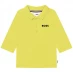 Мужская футболка Boss Boss Long Sleeve Polo Infants Lime 616