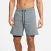 Леггінси Nike Dri-FIT Unlimited Men's 7 2-in-1 Woven Fitness Shorts Smoke Grey