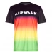 Мужская футболка Airwalk Fade Short Sleeve T Shirt Mens Multi