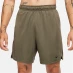 Женский свитер Nike Dri-FIT Totality Men's 7 Unlined Knit Fitness Shorts Olive/Black