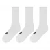 Шкарпетки Asics Crew Three Pack Socks Mens White