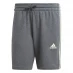 Мужские шорты adidas Essentials 3 Stripe Fleece Shorts Mens Grey/Grn Spark
