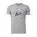 Мужская футболка Reebok Graphic Series Speedwick Tee Mens Medium Grey Heather / Black