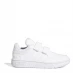 adidas Hoops Court Trainers Triple White