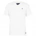 Мужская футболка с коротким рукавом SoulCal Signature V Neck T Shirt Mens White