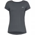 Женская футболка Under Armour Womens Short Sleeve Performance Tee Pitch Grey