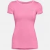 Женская футболка Under Armour Womens Short Sleeve Performance Tee Pink