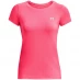 Жіноча футболка Under Armour Womens Short Sleeve Performance Tee Pink Shock