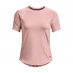 Жіноча футболка Under Armour Rush T Shirt Womens Retro Pink