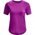 Жіноча футболка Under Armour Rush T Shirt Womens Purple