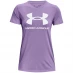 Жіноча футболка Under Armour UA Sportstyle Graphic Short Sleeve Purple