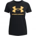 Жіноча футболка Under Armour UA Sportstyle Graphic Short Sleeve Black/Rise