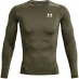 Мужская футболка с длинным рукавом Under Armour HeatGear® Long Sleeve Mens Marine OD Green