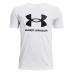 Детская футболка Under Armour UA Sportstyle Logo Short Sleeve White/Black