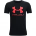 Детская футболка Under Armour UA Sportstyle Logo Short Sleeve Black