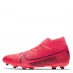 Мужские бутсы Nike Mercurial Superfly Club Firm Ground Football Boots Crimson/White