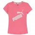 Детская футболка Puma Logo T Shirt Junior Girls Pink