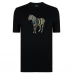 Мужская футболка PS PAUL SMITH Zebra Print T Shirt Black 79