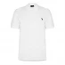 Мужская футболка поло PS Paul Smith Zebra Regular Polo Shirt White