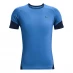 Мужская футболка с коротким рукавом Under Armour HeatGear Rush 2.0 Training Top Blue