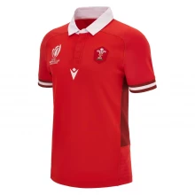 Детская майка Macron Wales Rugby Limited Edition Home Shirt 2023 2024 Adults