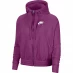 Женская толстовка Nike Air Full-Zip Fleece Hoodie Ladies Purple