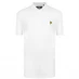 Мужская футболка поло Lyle and Scott Basic Short Sleeve Polo Shirt White 626