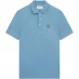 Мужская футболка поло Lyle and Scott Basic Short Sleeve Polo Shirt Skip Blue W825