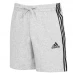 Мужские шорты adidas Essentials 3 Stripe Fleece Shorts Mens Grey/White