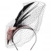 Женская шляпа Suzanne Bettley Suzanne Bettley Feather Fascinator Pink/Black