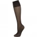 Женские носки Charnos 5 Per Packet Sheer Knee High Socks Nearly Black