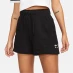 Женская блузка Nike Air Women's Mid-Rise Fleece Shorts Black