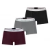 Женские шорты Tommy Hilfiger 3 Pack Signature Boxer Shorts3P TRUNK Gry/Red/Blk 0UJ