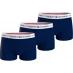 Женские шорты Tommy Hilfiger 3 Pack Signature Boxer Shorts3P TRUNK Desert Sky 0WT