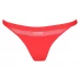 Женское нижнее белье Guess Logo Sheer Thong Bikini Bottoms Red G5B5