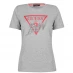 Женская футболка Guess Icon T Shirt Stone Grey