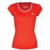 Женская футболка Babolat Core Flag Club T Shirt Ladies Fiery Red