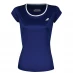 Женская футболка Babolat Core Flag Club T Shirt Ladies Estate Blue
