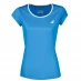 Женская футболка Babolat Core Flag Club T Shirt Ladies Diva Blue