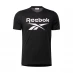 Мужская футболка Reebok Workout Ready Supremium Graphic Tee Mens Black