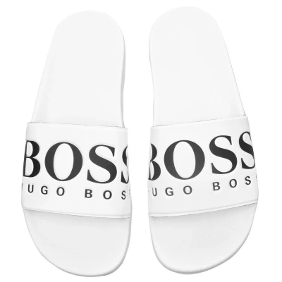 boss logo pool sliders