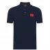 Мужская футболка поло Hugo Dereso Polo Shirt Dark Blue 405
