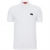 Мужская футболка поло Hugo Dereso Polo Shirt Open White 127
