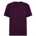 Мужская футболка Boss RN24 Logo T Shirt Burgundy 501