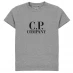 Детская футболка CP COMPANY Boy'S Goggle Logo T Shirt Grey 60926