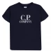 Детская футболка CP COMPANY Boy'S Goggle Logo T Shirt Navy 41150