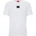 Мужская футболка Hugo Hugo Boss Diragolino T Shirt Open White 127