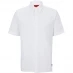 Мужская футболка с коротким рукавом Hugo Ebor Short Sleeve Shirt Open White 199