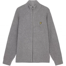 Lyle and Scott Lyle Knit Zip Cdgn Sn99